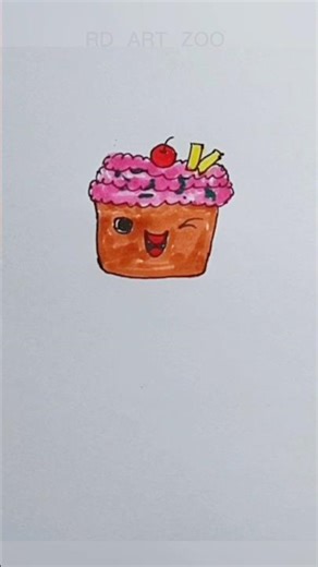 How to make a ice cream drawing #rdartzoo #easydrawing #shorts #shortsfeed #viralshorts #art