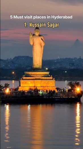 5 must-visit places in Hyderabad you can’t miss 🇮🇳|#trending #viral
