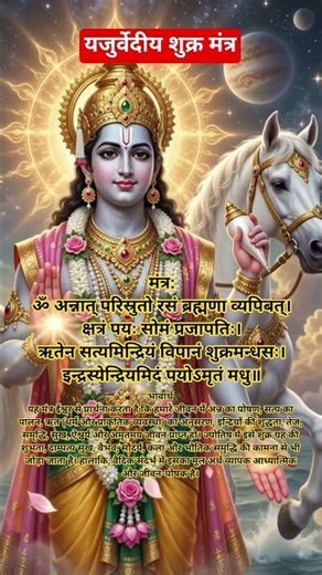 Yajurvedic Shukra Mantra | Complete Mantra and Meaning | Vedic Mantra for the Blessings of Planet...