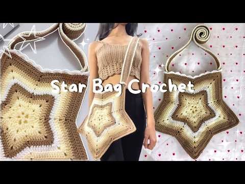 ⭐ How To Crochet a Star Bag | Fully Customizable ⭐