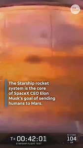 111K views · 747 reactions | SpaceX's latest unmanned Starship made it about halfway through its flight before spinning out of control. | USA TODAY Video | Facebook