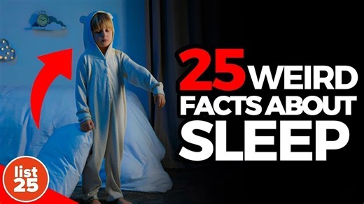 25 weird facts about sleep that will keep you up at night