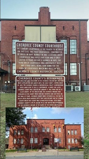 Cherokee County Alabama Courthouse - Centre, AL