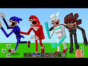 Shin Sonic vs All Shin Sonic Variants in Minecraft