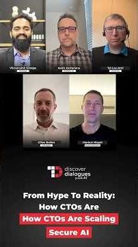 CTO Roundtable From Hype to Reality: How CTOs Are Scaling Secure AI Across the Enterprise