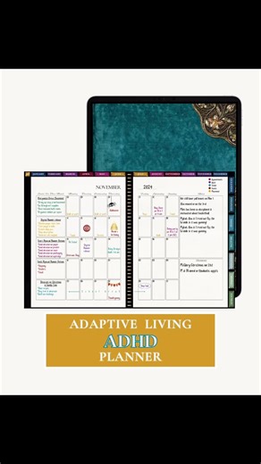 35 reactions · 12 comments | The ADHD digital planner is finally...