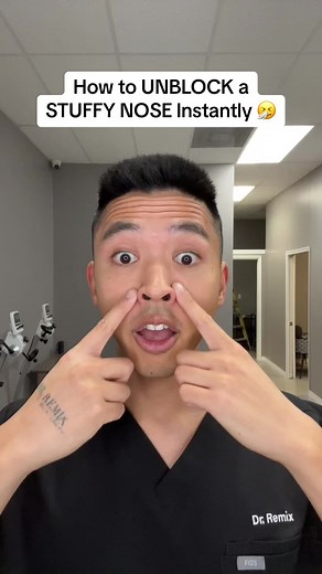 How to Unblock a Stuffy Nose Instantly