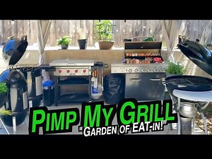 Kamado Joe & Weber kettle 26 mods, Weber Smokey Mountain “Garden of Eatin’” | Pimp My Grill Ep 4