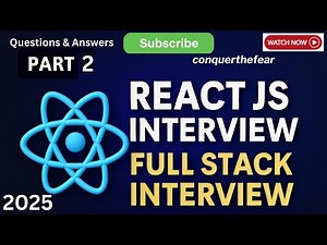 10 React.js Interview Questions for Full-Stack Developers (with Answers!) | Java 8, Spring Boot
