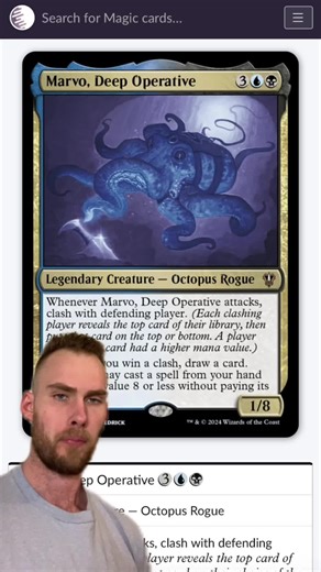 Marvo, the Deep Operative in Magic: The Gathering