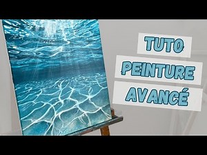 Peindre une scène sous l'eau | Ambiance Sirène 🌊 Niveau Avancé