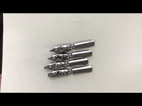 Cómo dibujar con Plumillas??