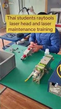 laser maintenance training#lasercuttingmachine #raytools #max #Raycus # laser cutting# laser welding