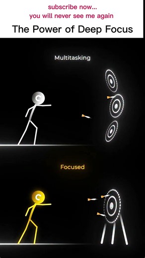 Focus on One Thing and Watch Magic Happen ✨#focus #multitasking #motivation