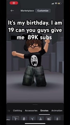 It’s my birthday can you please give me that gift?