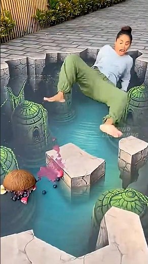 These 3D Illusion Street Art Traps Look Too Real!