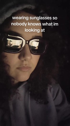 Wearing Sunglasses to Maintain Mystery