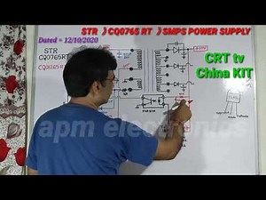 CQ0765RT CQ01265RT SMPS Power supp China KIT Diagram
