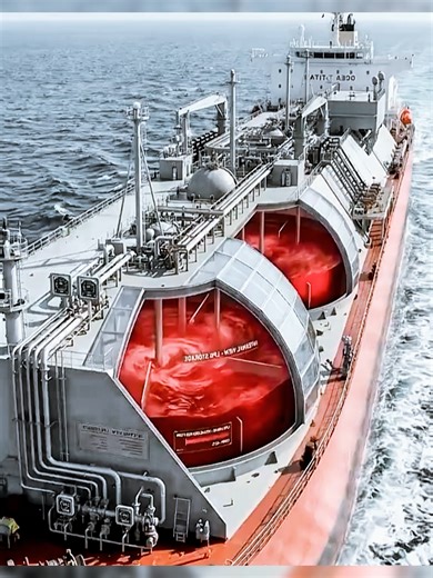 선박에서 LPG를 어떻게 하역할까 #릴스#사실#타이타닉#대형#선박