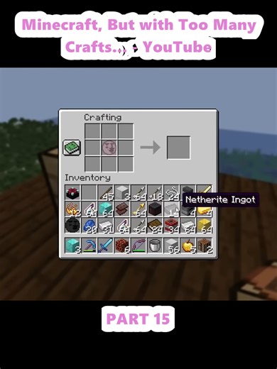 Minecraft with Too Many Crafts: A Fun Challenge