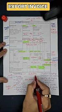 📌Export Invoice Under GST | Format & Key Details Explained! | Day 3 #shorts #trending #viral