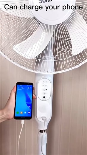 Prix Kraz Nett on Instagram: "Rechargeable/ Solar Fan 16" 9 Speed Choice / 5 Blades Can use 6V Solar Panel to charge Night Light function / 12 pcs bright led light / Double Led Bulb 0.5 hrs timer / with remote Silent / Fully Adjustable height Size 59 x 13 x 54.5 cm Brand - GD Times For only Rs 2590 with free home delivery To order inbox us or WhatsApp on 58065135"