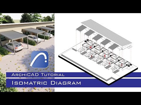 How to Create an Exploded Isometric Diagram | ArchiCAD Tutotial