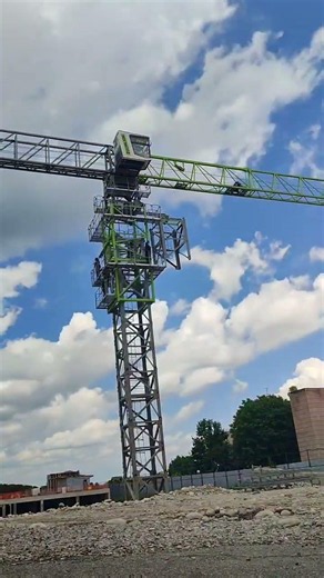 Tower Crane Assembly from Scratch | Steps from Jib Installation to Operation #civilengineering