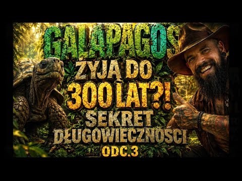 GALAPAGOS | ODWIEDZIŁEM NAJSTARSZE ISTOTY NA ZIEMI |ODC.3