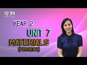 【English Year 2 CEFR】Super Minds Unit 7: Materials (Project)【学到】| BRIDGET