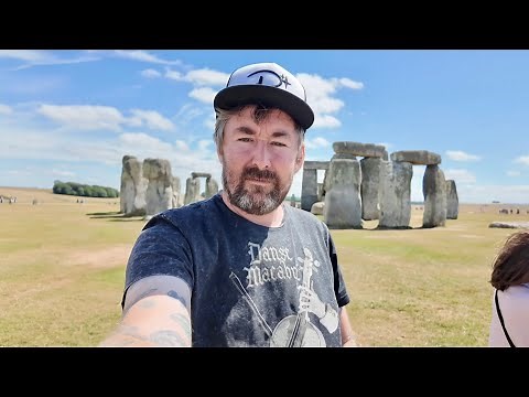 My Visit To Stonehenge - World Famous Landmark In England / Speed Train & Bus Ride To Salisbury UK