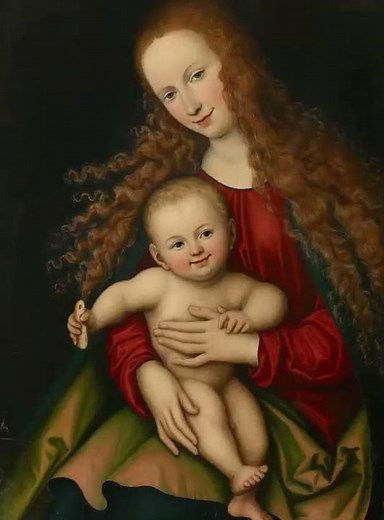 Lucas Cranach the Elder | The Virgin and Child, 1529 | Kunstmuseum Basel