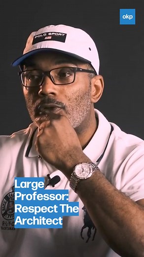 4.6K views · 116 reactions |  Celebrating the birthday of the legendary hip-hop producer, Large Professor!  Curious about the easiest rapper to work with? Dive into our 'Respect The Architect' series with Large Professor for some insider knowledge!  | Okayplayer | Facebook