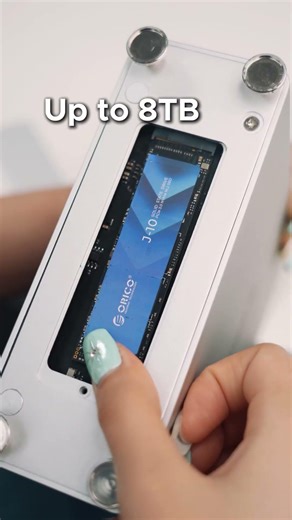Who understands the pain of Mac mini users?! No more anxiety about 2TB expansion!MiniPro#orico