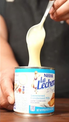 Why People Boil Condensed Milk 👀🍼
