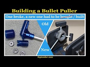 🛠️ Bullet Puller - DIY Home Made with an old bench vise - Bullet Pull.🛠️