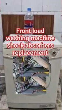 Front Load Washing Machine Shock Absorber Replacement | Full Repair Process