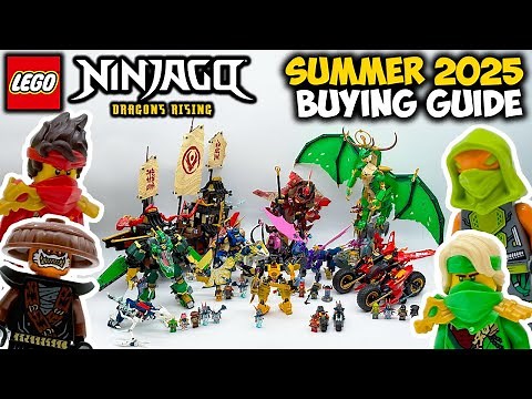 Which Ninjago Summer 2025 Sets Should You Buy? | Full Wave Overview & Buying Guide
