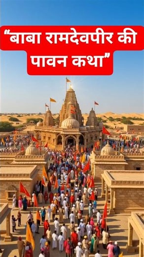 “बाबा रामदेवपीर की पावन कथा”//#motivation#ramapir #pokaran #sorts #ai #trending