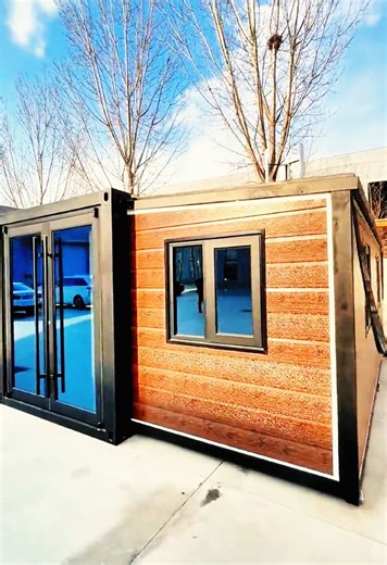 The folding houses are so nice!!!And it can be exported globally #folding #bwoversea #containerhouse #accomodation #prefabhouse