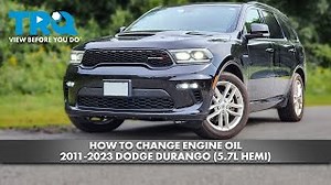 How to Change Engine Oil 2011-2025 Dodge Durango 57L HEMI