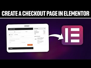 How To Create a Checkout Page in Elementor ! (Full Tutorial)