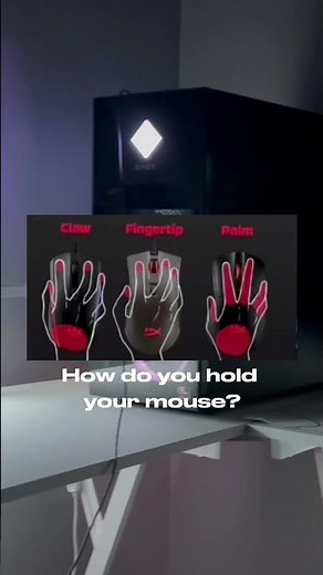 How do you hold your mouse? #fyp #gaming