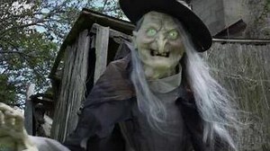 6 Ft Lunging Haggard Witch Animatronic - Spirit Halloween