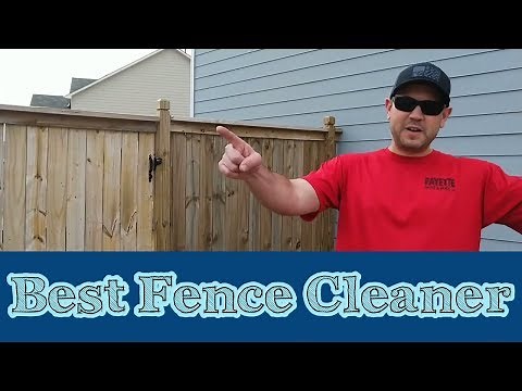 Best Fence Cleaner