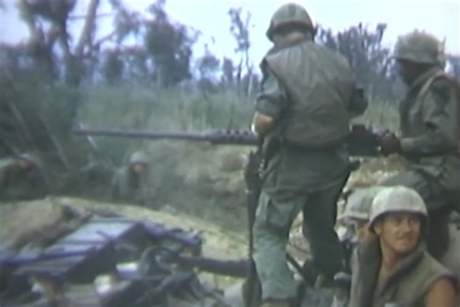 Vietnam, 1968 — First Cavalry soldiers lock down a convoy halt, the air alive with dust and danger. A .50-caliber M2 thunders from a jeep mount, cutting through jungle silence and incoming fire alike. In moments like these, the Cav held the line. #VietnamWar #1stCav #M2Browning #ConvoySecurity #GhostsOfTheBattlefield | Ghosts of the Battlefield