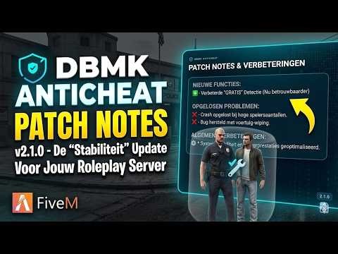 🔥 FREE FiveM ESX Anticheat 2026 🚨 | DBMK Anticheat Setup & Showcase (Lua 5.4)