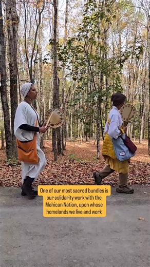 One of our most sacred bundles is our solidarity work with the Mohican Nation, upon whose homelands we live and work. The Mohican people were forcibly removed from their territory in the 1800’s to a reservation in northern Wisconsin. This Indigenous People’s Weekend we co-organized a prayer pilgrimage to honor the return of 250 acres of land to the Stockbridge-Munsee Mohican people. Over 50 people joined throughout the weekend of prayer, walking, story, and friendship. We touched the land and wa