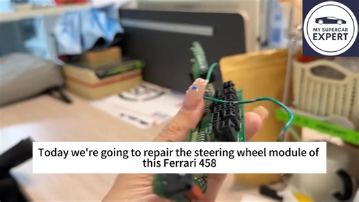Ferrari 458 steering control unit issues (unresponsive turn signals, malfunctioning knobs, faulty headlights) — repaired & now in real-vehicle testing! #Ferrari458 (#FerrariF142 #Ferrari488 #FerrariF142M #CaliforniaT #FerrariF149M #FerrariFF #FerrariF151 #F12berlinetta #FerrariF152 #SteeringControlUnit #repaired GET IT NOW 👉https://mysupercarexpert.com/products/ferrari-458-italia-f142-488-f142m-california-f149-california-t-f149m-ff-f151-f12berlinetta-f152-steering-wheel-337518-aftermarket-oem |