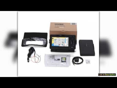 ONWA KP27A 7inch Color LCD GPS Chart Plotter with GPS Antenna and Builtin Class B AIS Transponder